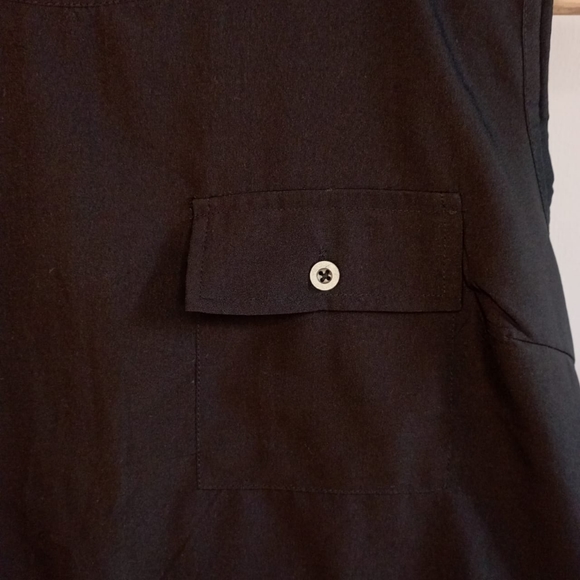 NWOT Plus Black Flowy Top - Picture 13 of 15